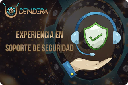 Experiencia en soporte de seguridad Dendera Casino