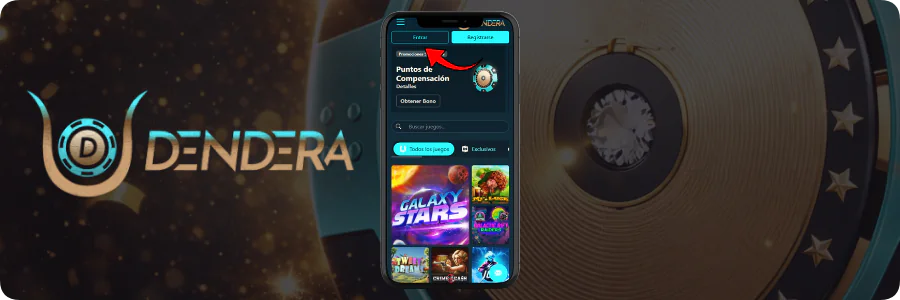 Inicia sesión en tu cuenta Dendera Casino