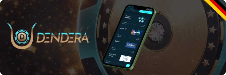 Aktivierung des Dendera Casino bonus