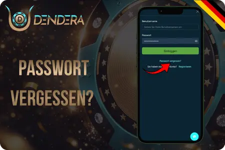 Passwort zurücksetzen und Zugriff auf den Dendera login wiederherstellen