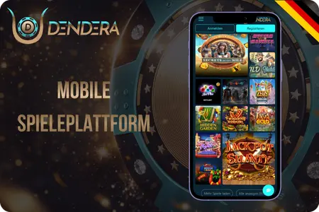 Mobile Spieleplattform von Dendera Casino